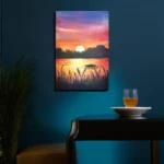 Acrylic painting of a sunset 2024