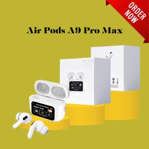 Airpods A9 pro ANC + ENC with Touch Screen Display