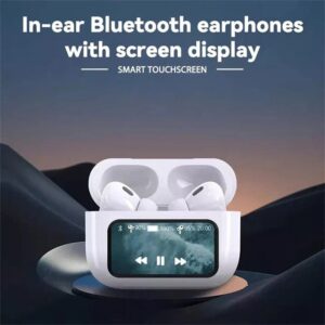 Airpods A9 pro ANC + ENC with Touch Screen Display