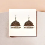 Earring for woman and girls Black and Silver