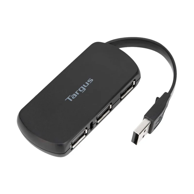 Targus USB Male to Quad USB Female Black HUB