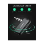 Ugreen CM276 (70303) 3.5mm Bluetooth 5.0 Black Audio Adapter